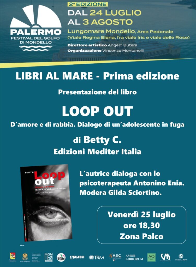 Al Festival del Golfo di Mondello (PA), venerdì 25 Luglio la presentazione di “Loop Out”