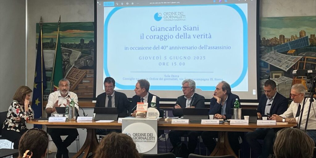 Quarant’anni dall’uccisione di Giancarlo Siani, incontro su “il coraggio della verità”