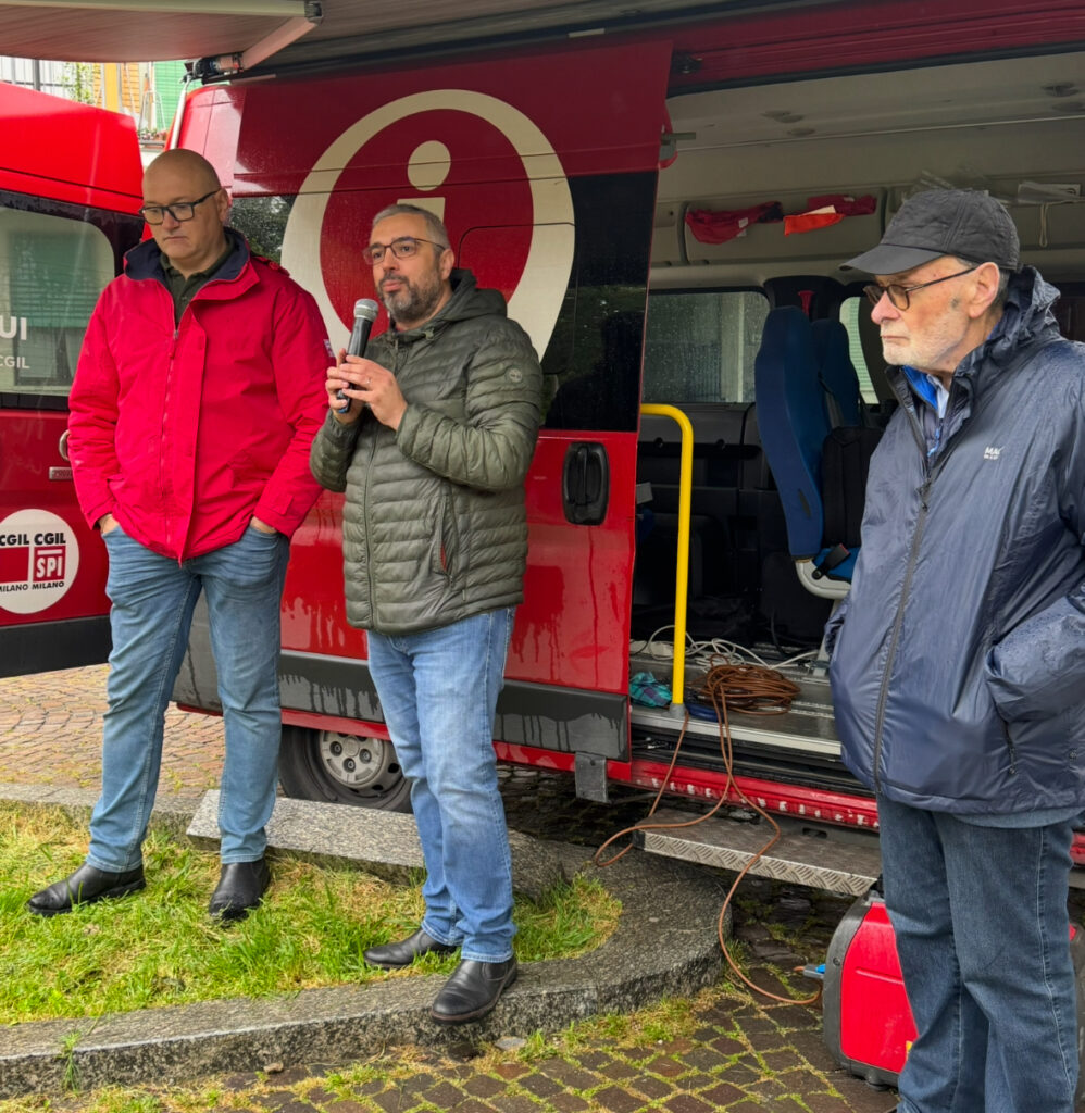 Milano, presidio Cgil per il lavoro e la dignità oltre le sbarre