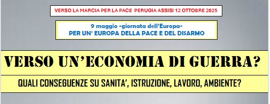 Cremona 9 maggio: “Verso un’economia di guerra?”