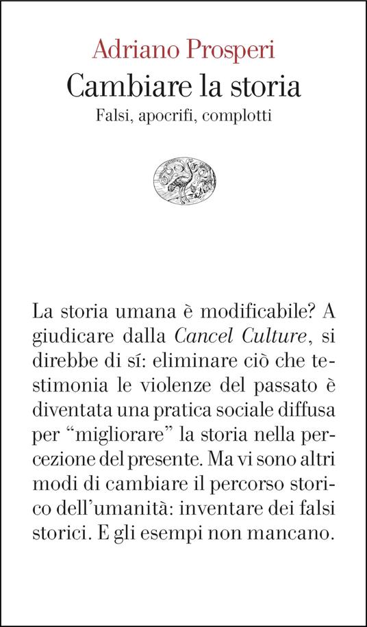 Cambiare la storia