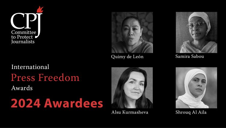 CPJ honors fearless journalists at 2024 International Press Freedom Awards