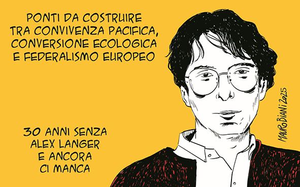 Trent’anni senza Alex Langer, le iniziative in suo ricordo