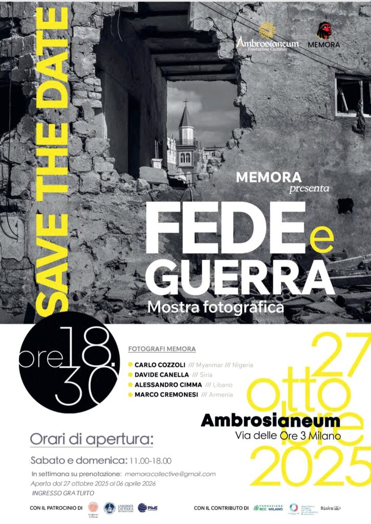 “Fede e guerra”, una mostra fotografica a Milano che racconta i conflitti del nostro tempo