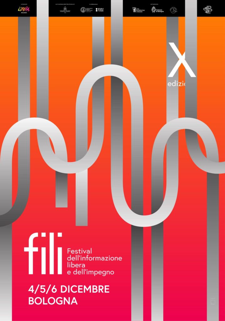 Dal 4 al 6 dicembre a Bologna torna FILI, Festival della libera informazione e dell’impegno