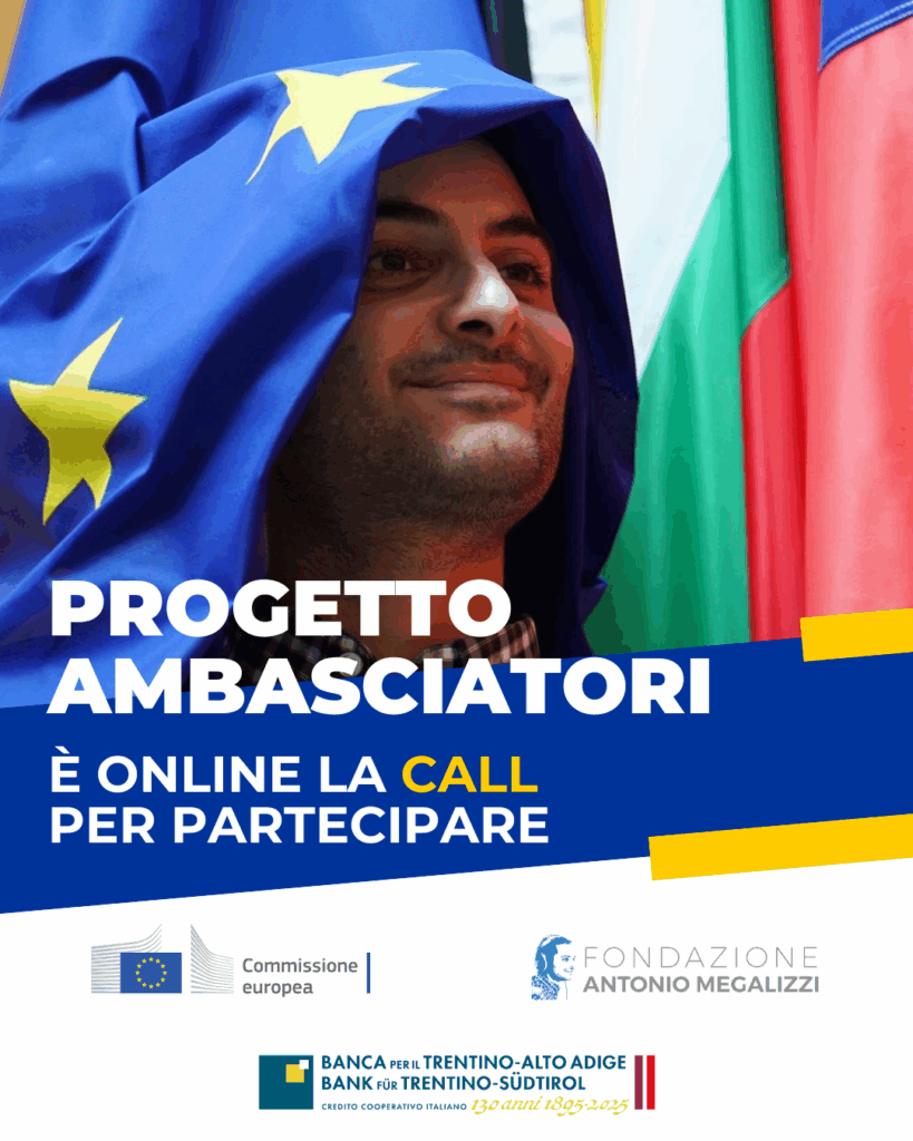 5^ Edizione del Progetto Ambasciatori della Fondazione Antonio Megalizzi: al via la nuova call 