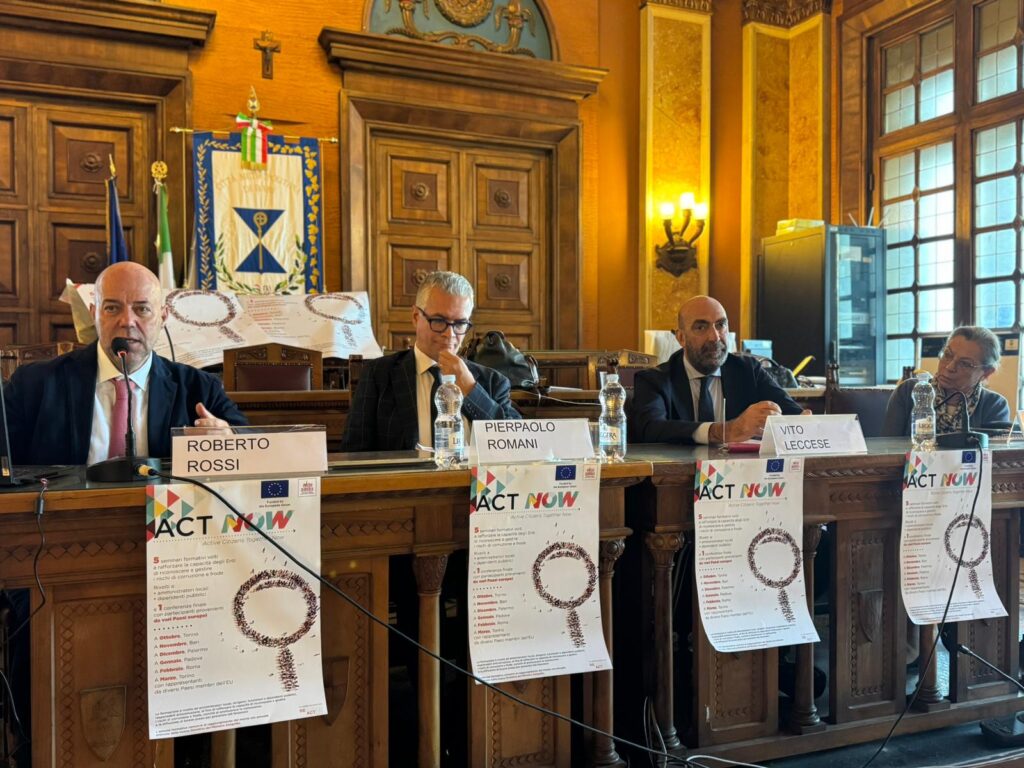 ACT NOW: a Bari per costruire una rete europea di enti locali contro la corruzione e le frodi