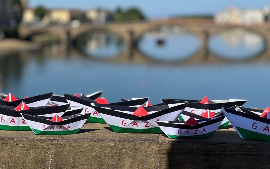 Gaza, Fnsi e Associazioni regionali di Stampa in piazza con Cgil: «Dalla parte di tutte le vittime»