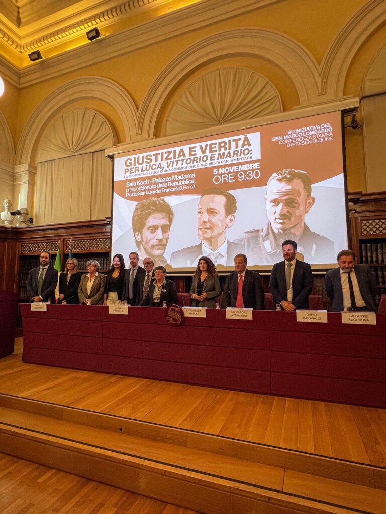 Attanasio, Jacovacci e Paciolla: le famiglie chiedono un’unica Commissione d’inchiesta