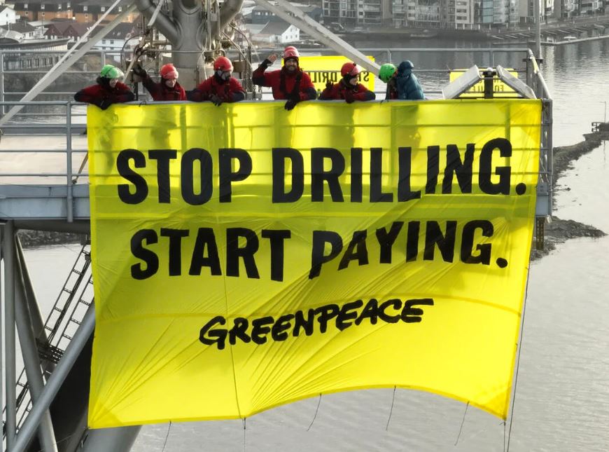 Shell patteggia la causa milionaria contro Greenpeace