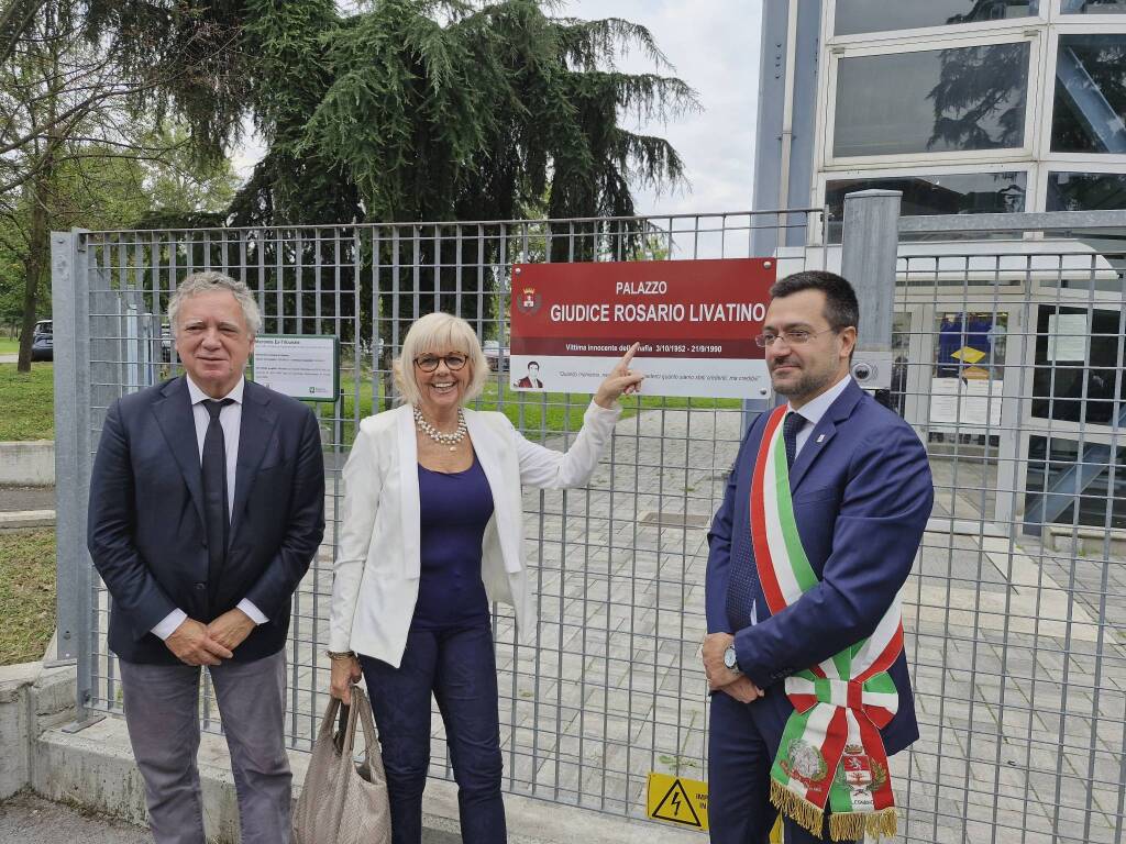 Legnano intitola a Rosario Livatino l’ex tribunale: “Simbolo dell’impegno per la legalità”