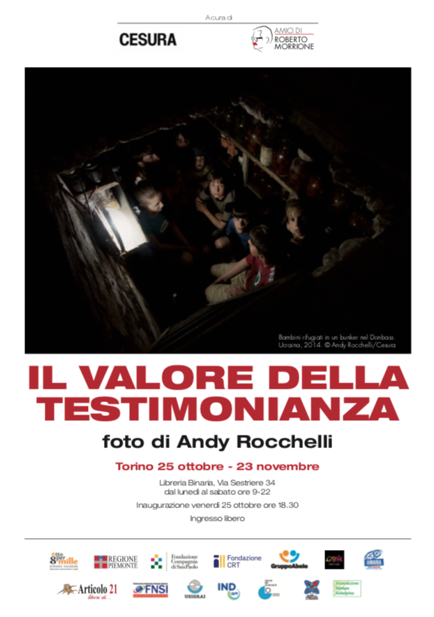 “Il valore della Testimonianza”: a Torino la mostra fotografica dei lavori di Andy Rocchelli