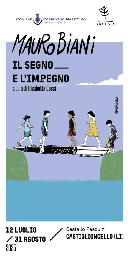 Grande successo di pubblico all’inaugurazione della mostra di Mauro Biani a Castiglioncello (LI)