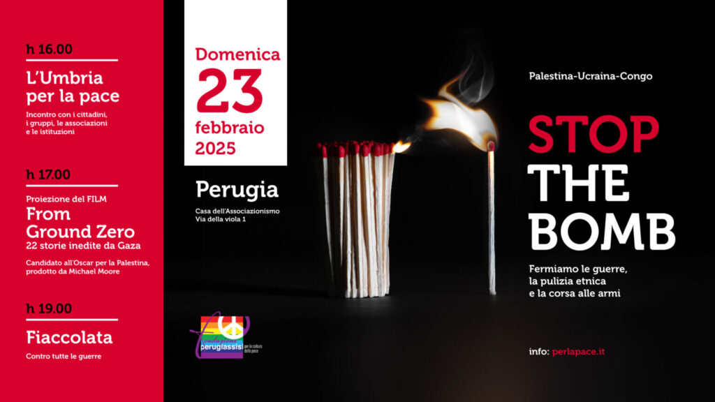 Un nuovo (vero) impegno per la pace. A Perugia manifestazione dedicata a Papa Francesco