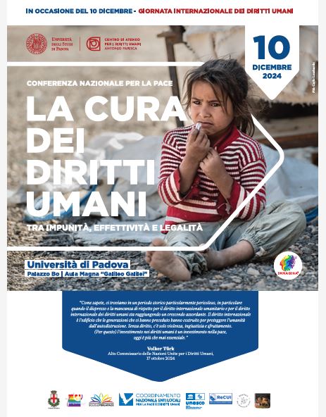Contro l’impunità, il 10 dicembre a Padova per difendere i diritti umani