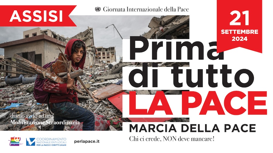 Oggi ad Assisi in Marcia per difendere la pace, contro la guerra e contro il riarmo