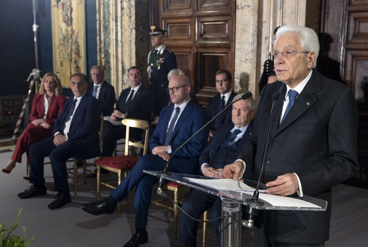 Mattarella: «Sostenere il pluralismo anche nell’informazione e non lasciarlo alle logiche di mercato»