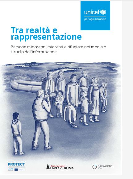 Minorenni migranti e rifugiati: nuovo rapporto di Unicef e Carta di Roma