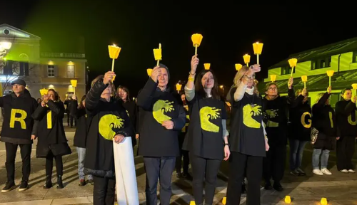 A Fiumicello una vera e propria onda gialla per Giulio Regeni