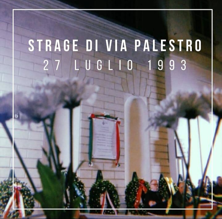 Via Palestro, Milano ricorda le vittime della strage mafiosa del 1993